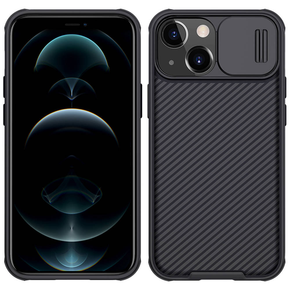 Nillkin CamShield Pro Case pancerne etui pokrowiec osłona na aparat kamerę iPhone 13 mini czarny