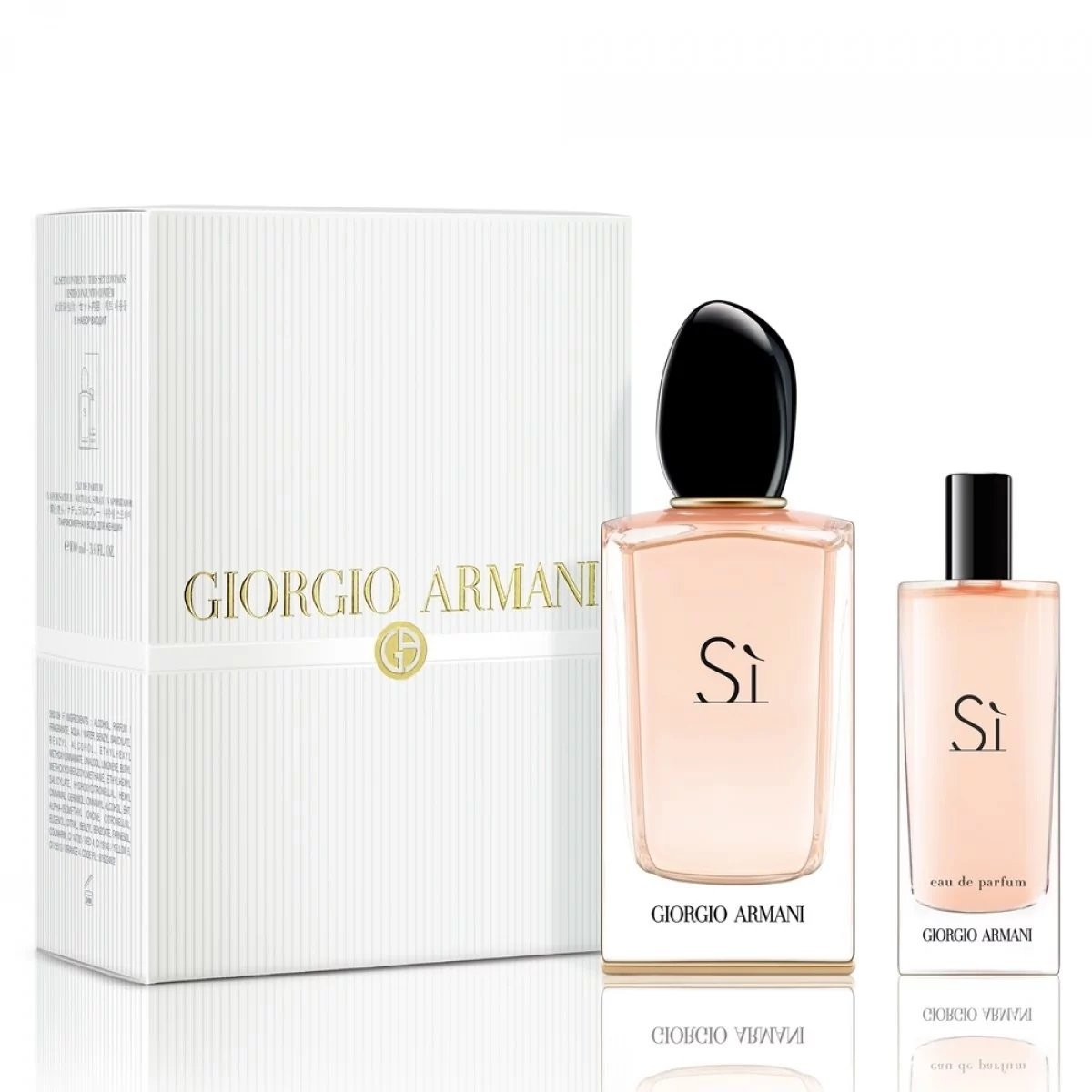 Giorgio Armani S zestaw Edp 100 ml + Edp 15 ml dla kobiet