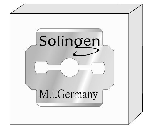Solingen Ostrza Do Omegi Żyletki Do Pięt 10 Sztuk