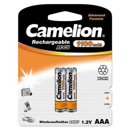 Camelion Akumulator Ni-MH AAA R03 1100 mAh 2-pack NH-AAA1100BP2 (17011203)