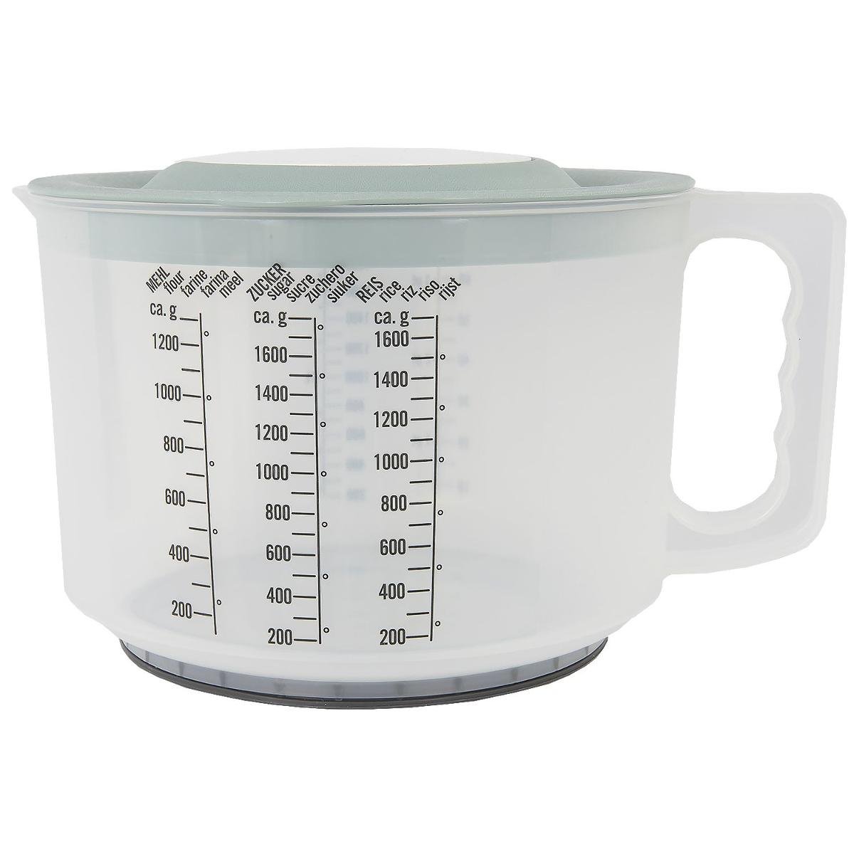 EH Excellent Houseware Miska misa pojemnik do miksowania ubijania z pokrywką 2L 123200