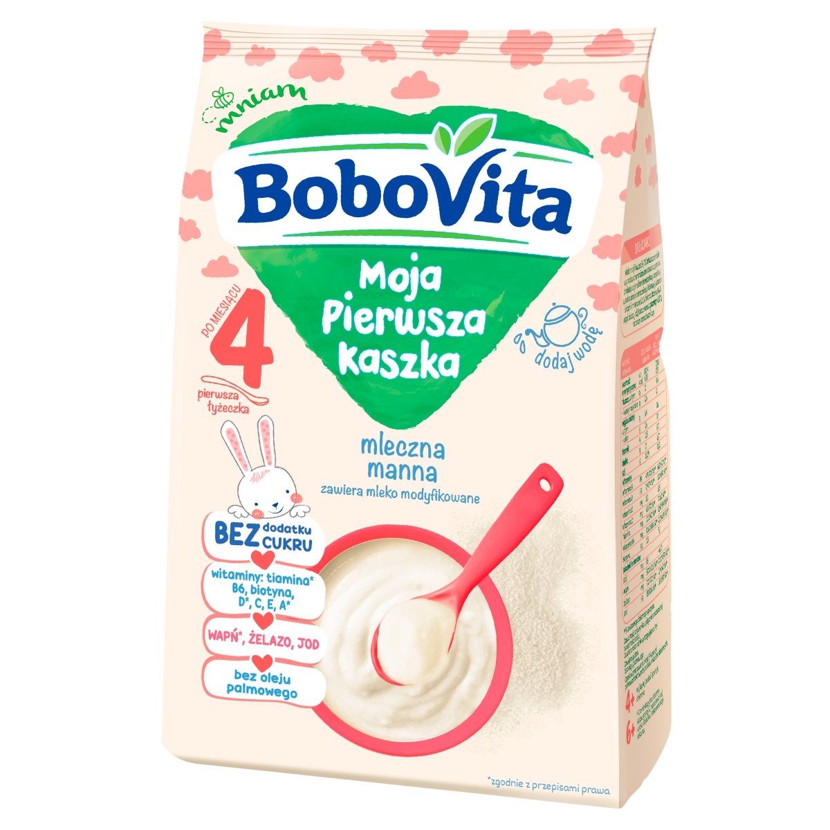 Nutricia BOBOVITA BoboVita Moja Pierwsza Kaszka mleczna manna, 230g