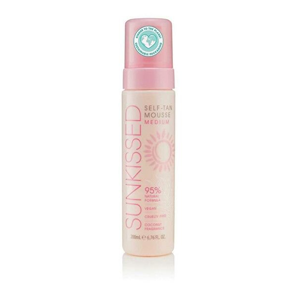 Sunkissed Sunkissed Self-Tan Mousse samoopalacz 200 ml Medium