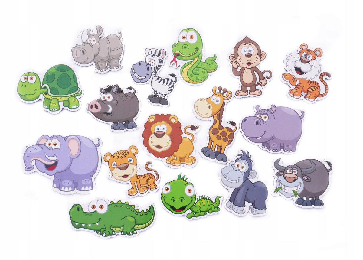 Magnesy AFRYKA tektura