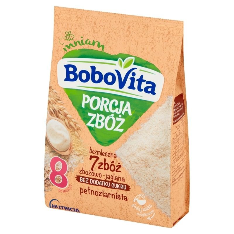 Bobovita Porcja Zbóż Kaszka 7 zbóż jagoda 170 g 5900852039379