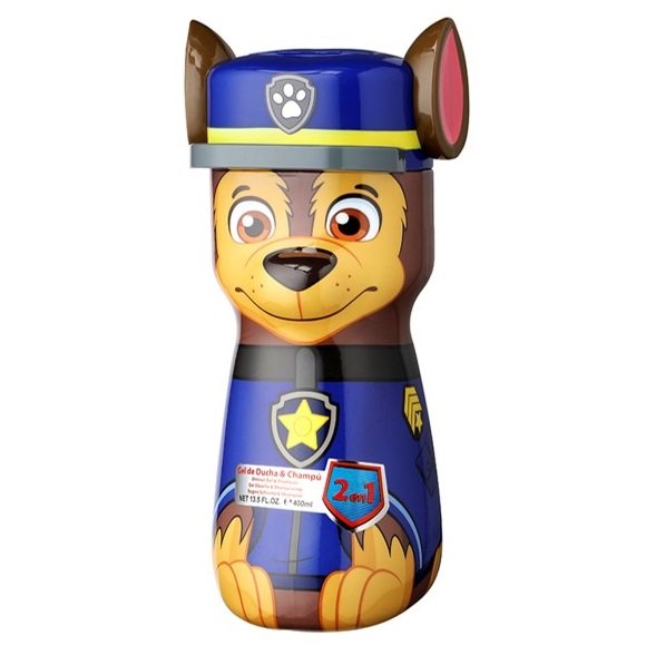 Air-Val International Air-VAL International Paw Patrol 2in1 żel pod prysznic, szampon 2d Chase, 1 sztuki P6336