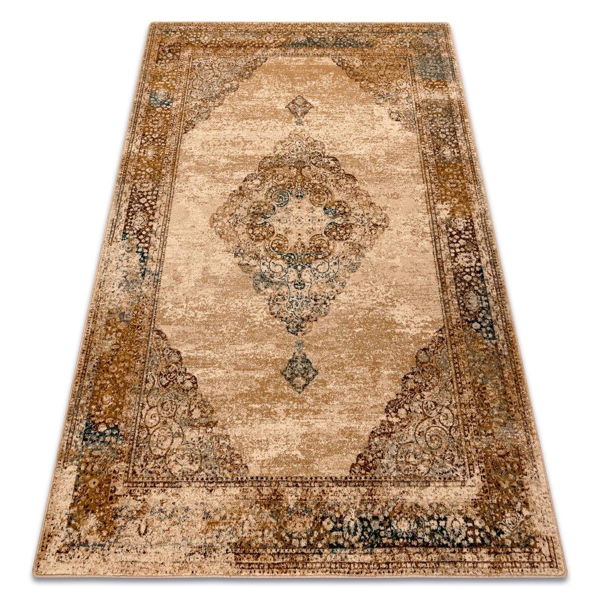 Dywan wełniany OMEGA STILA krem, 200x300 cm