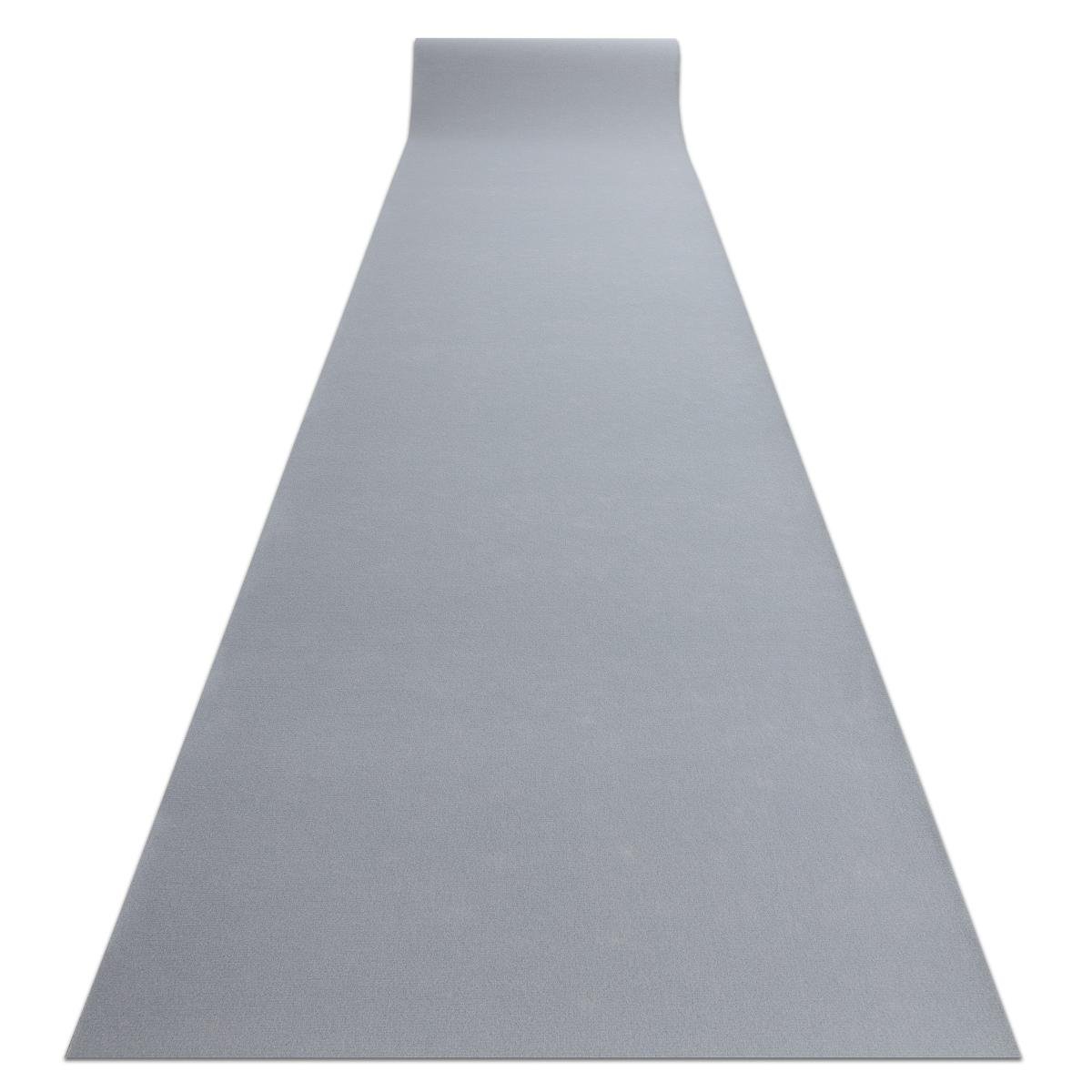 Chodnik RUMBA podgumowany, szary, 120 cm, 120x1250 cm
