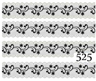 Naklejki wodne na paznokcie - nr 525