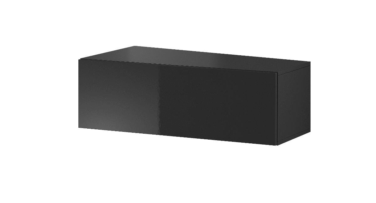 Szafka RTV VIGO SLANT 90 30/90/40 czarny/czar.poł VIGO SLANT90 CZ