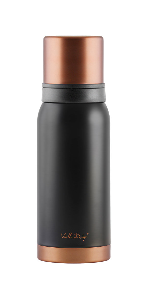 Vialli Design Termos turystyczny Fuori Rose Gold 28098 1 l