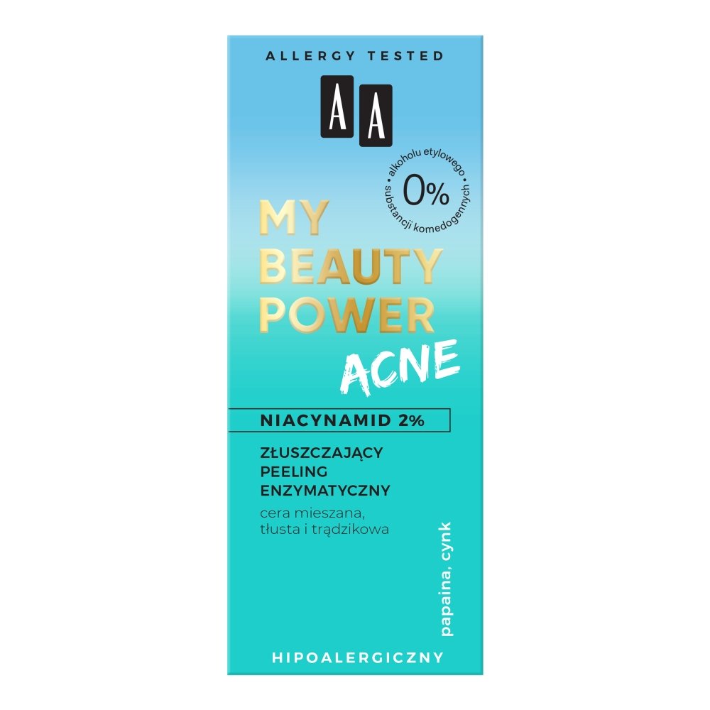 Oceanic My Beauty Power Acne - Złuszczający peeling enzymatyczny 40ml