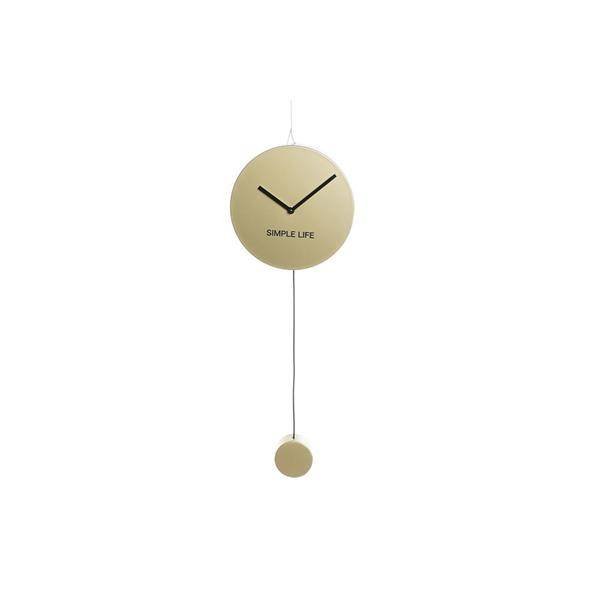 Zegar Ścienny DKD Home Decor Żelazo Złoty (22 x 5.5 x 60 cm)