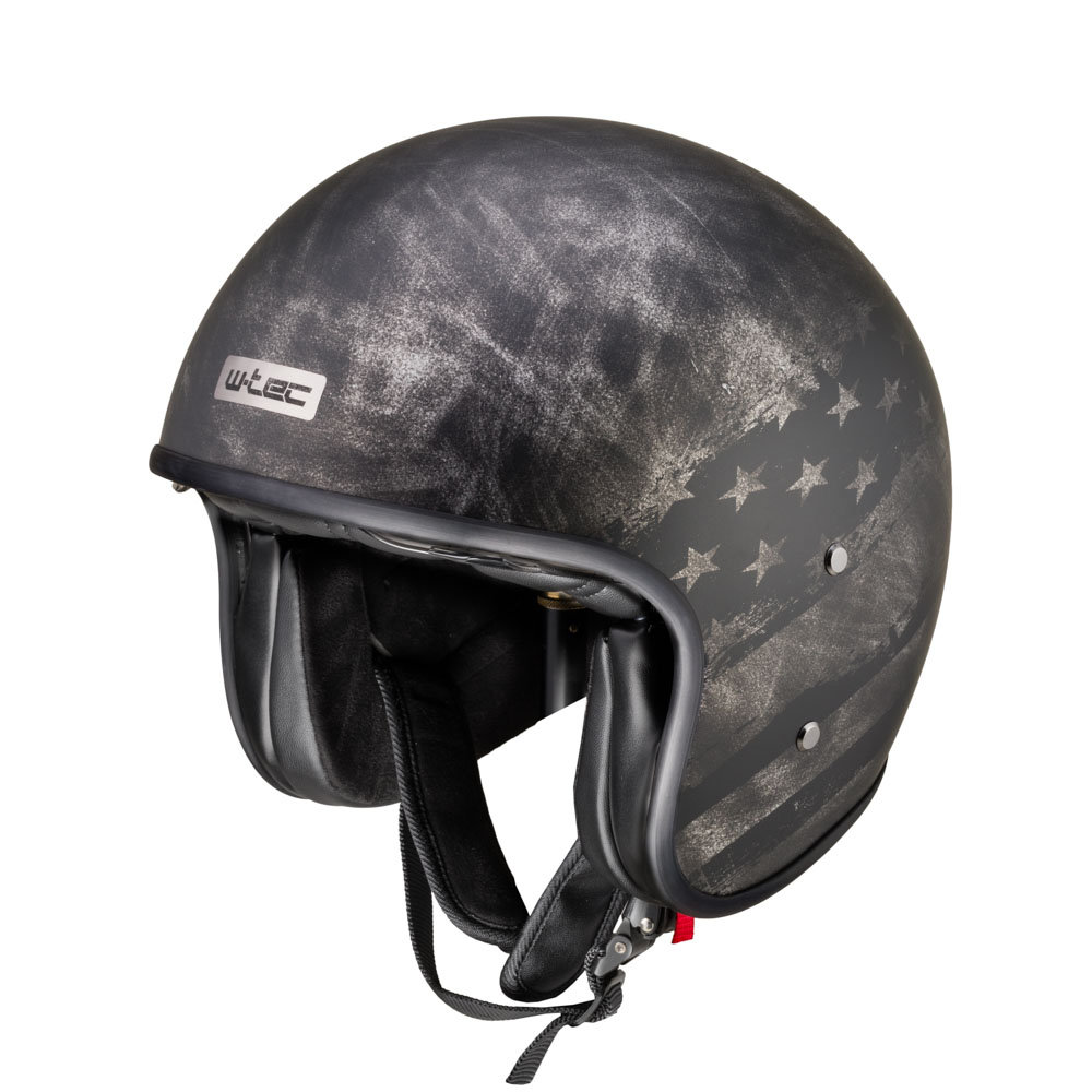 W-TEC Kask motocyklowy otwarty Angeric Rust Flag, Flaga rdzy, L (59-60) 22392-L