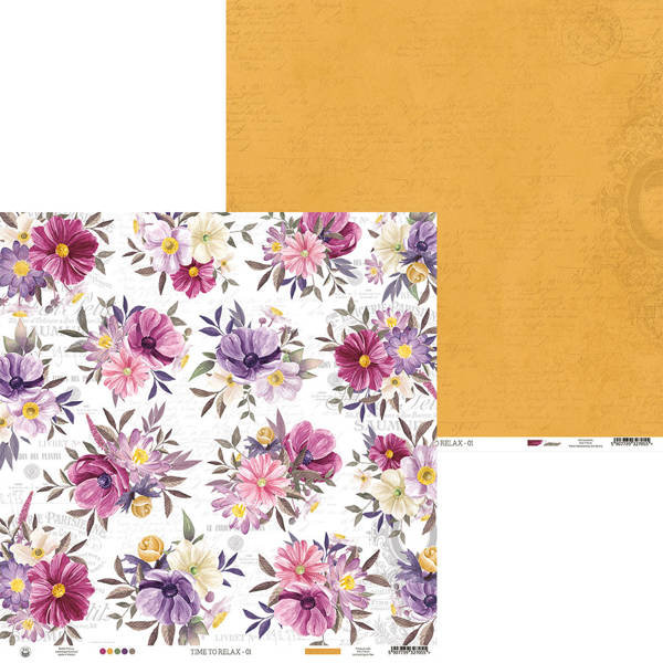 Papier ozdobny 30x30 Time to relax - 01