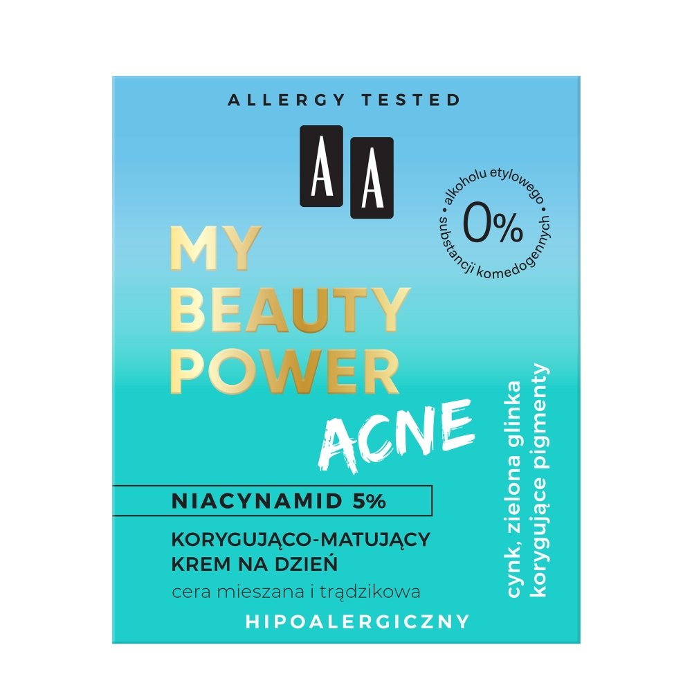 Oceanic My Beauty Power Acne - Korygująco-matujący krem na dzień 50ml