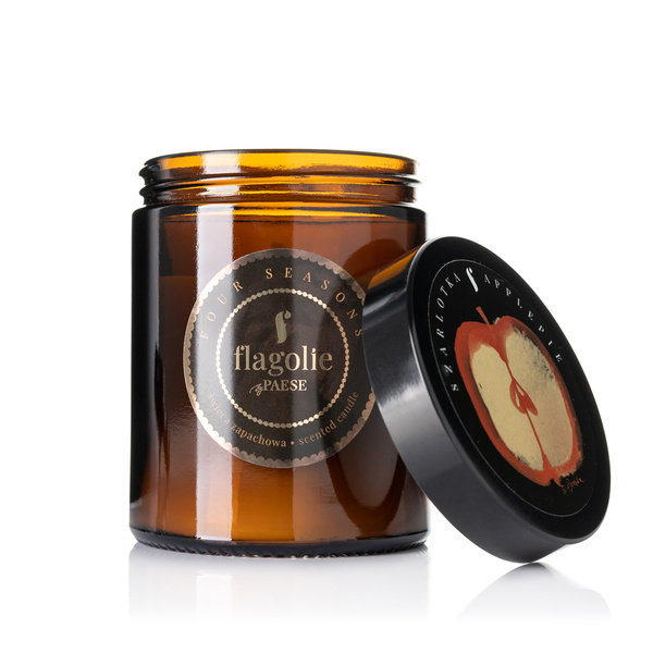 Flagolie Flagolie - Szarlotka - Naturalna świeca zapachowa (120g) 5907471931268