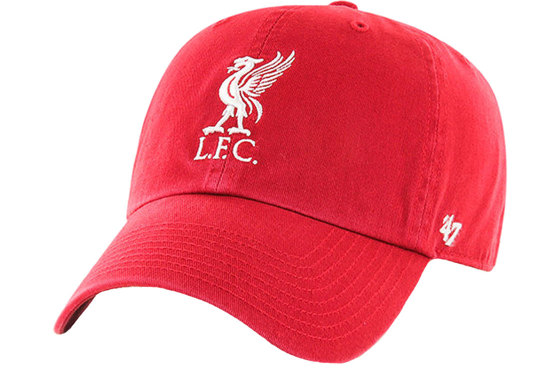 47 Brand EPL FC Liverpool Cap EPL-RGW04GWS-RDA, Mężczyzna, Czapka z daszkiem, Czerwona
