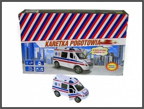 Hipo Auto Pogotowie Van 11cm z głosem p12