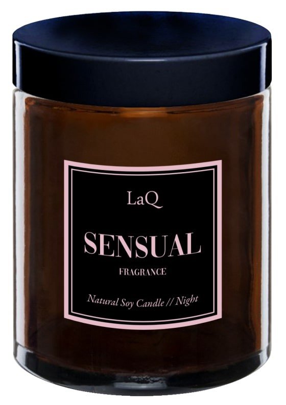 LAQ LaQ Świeca sojowa Sensual Night