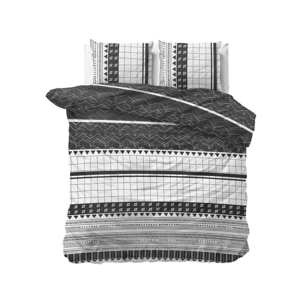200x220 ARTIC STRIPE biały mix kpl pościeli