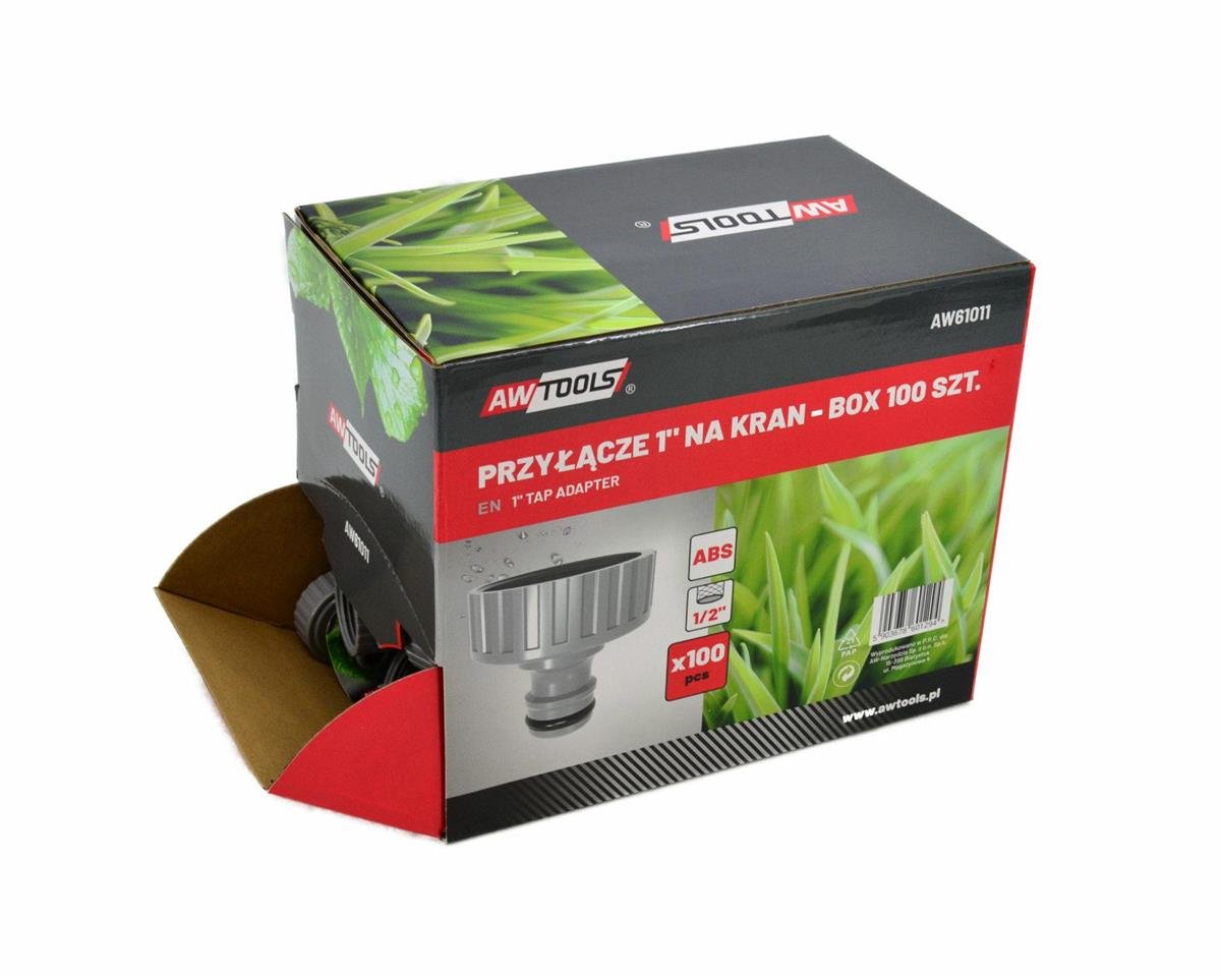 AWTools AWTOOLS PRZYŁĄCZE 1" NA KRAN BOX-100szt AW61011 AW61011