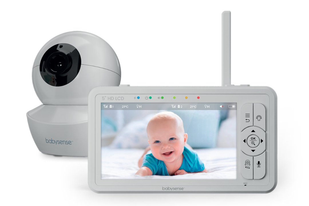 BabySense HD S2 - elektroniczna niania z kamerą i monitorem 5