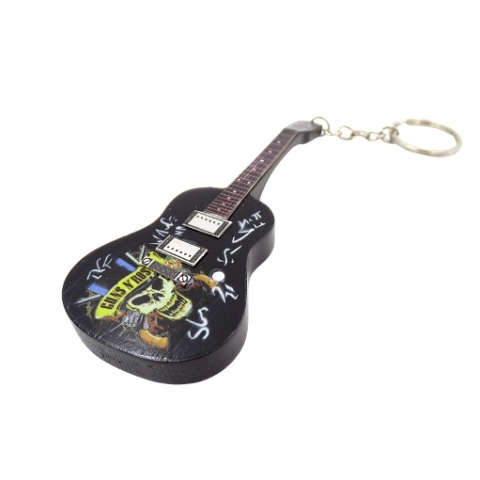 Brelok mini gitara - Guns N' Roses - Tribute