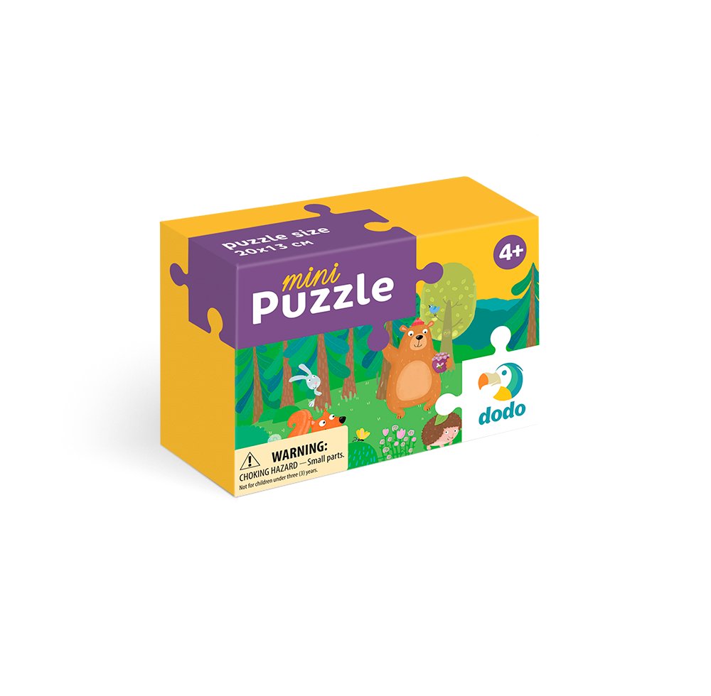 Puzzle 35 mini Niedźwiadek i przyjaciele Nowa