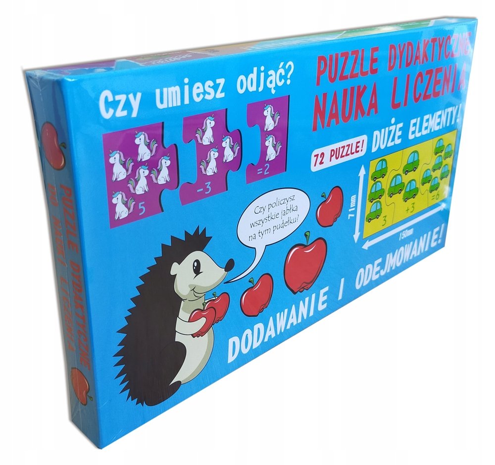 Nauka liczenia - Uczę się dodawać i idejmować, gra edukacyjna,Media Mag