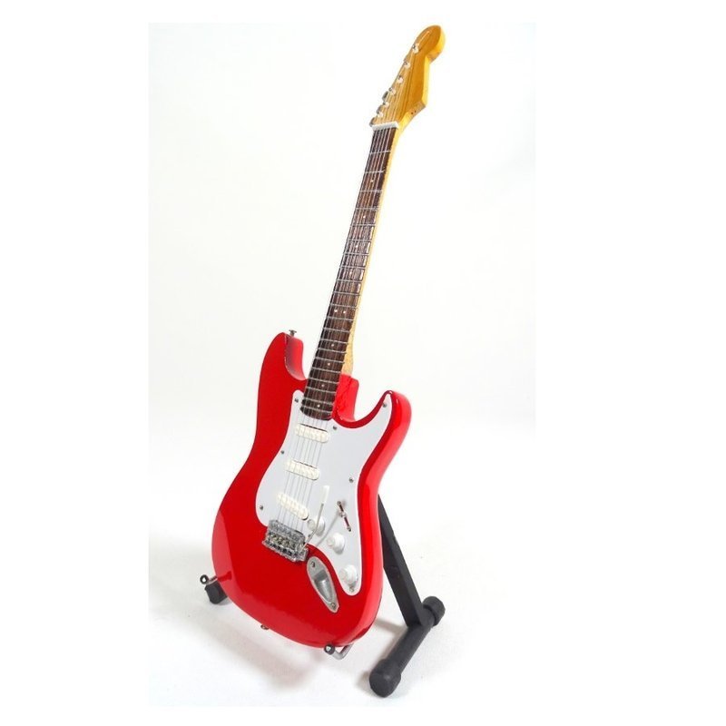 Mini gitara Mark Knopfler z drewna mahoniowego