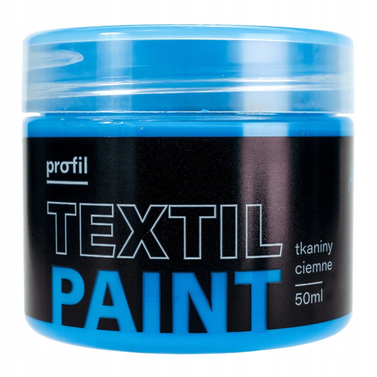 Farba do tkanin ciemnych PROFIL 50ml błękit jasny