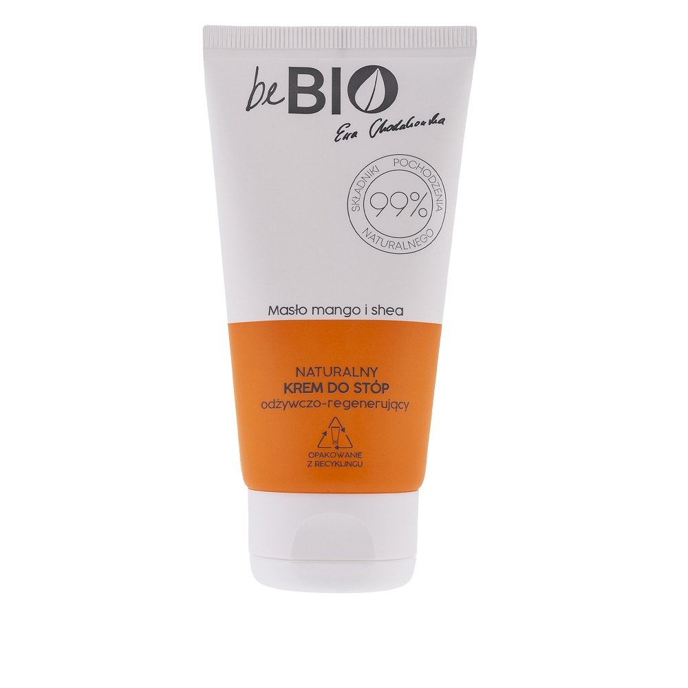 beBIO beBIO Naturalny Krem Reg-Odż.Do Stóp Masło Mango/Shea 75 ml