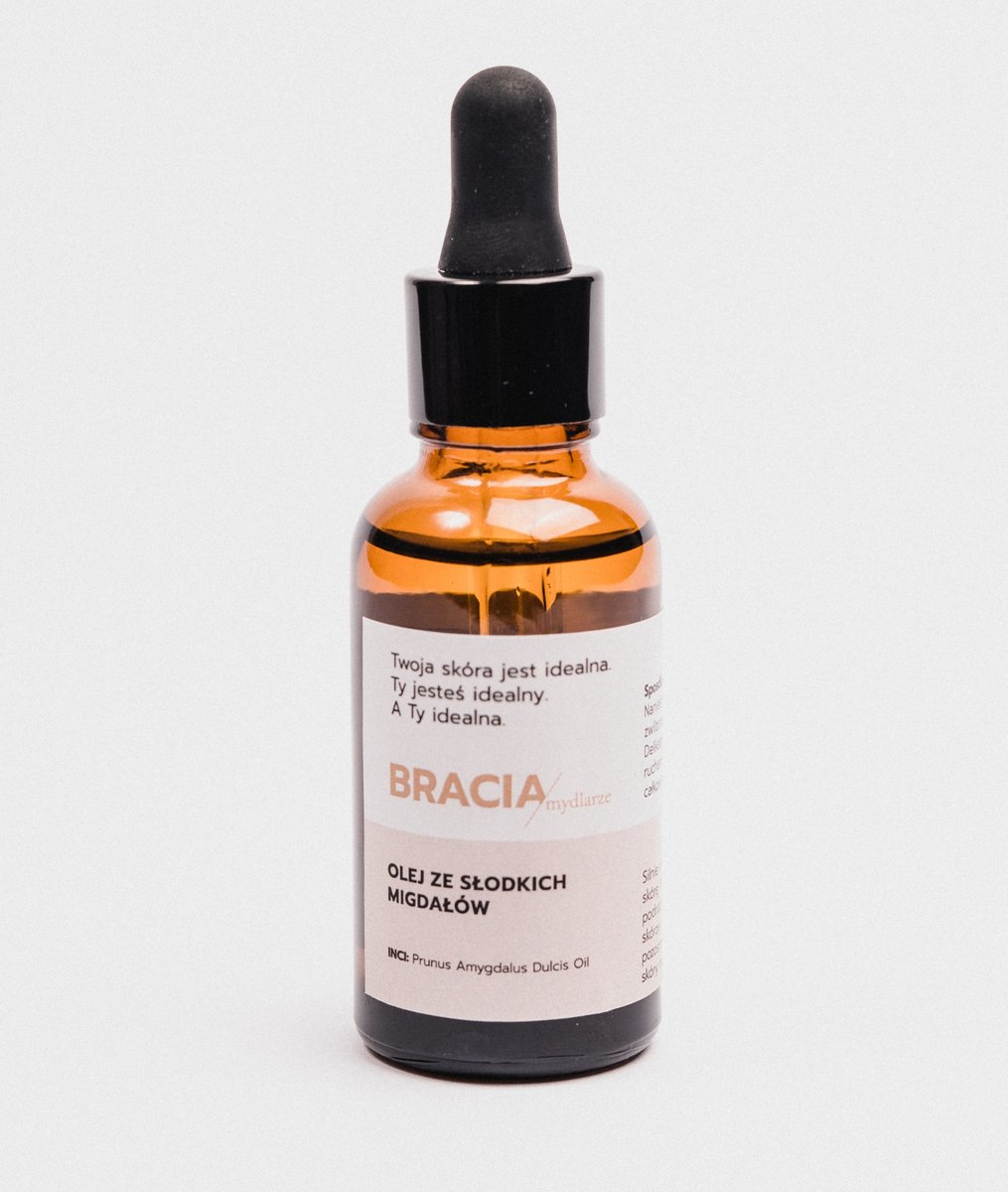 Bracia Mydlarze Bracia Mydlarze Olej ze słodkich migdałów 30 ml