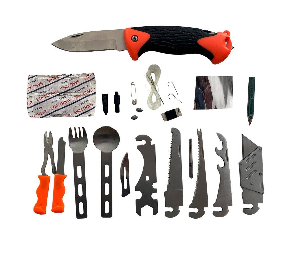 Texar Zestaw Bushcraftowy Survivalowy 13 Elementów