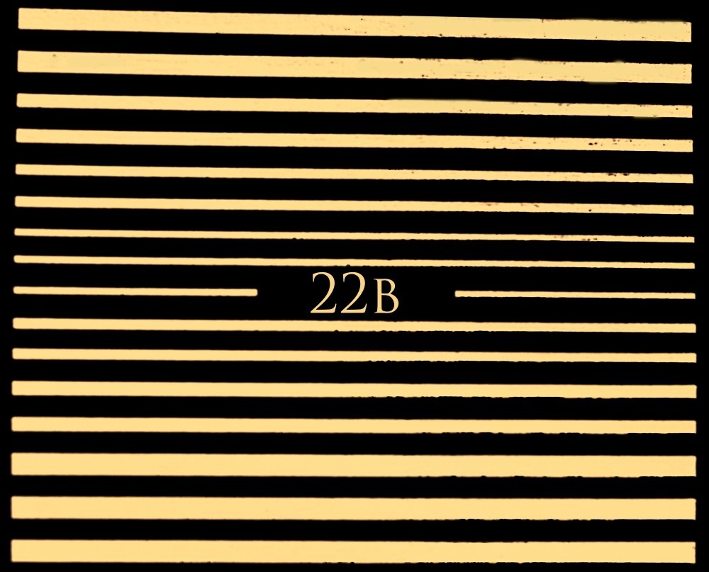 Metaliczne naklejki wodne na paznokcie - nr 22B