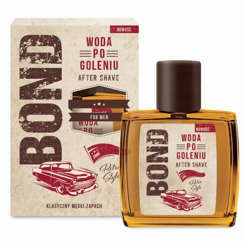 BOND Retro Style Woda po goleniu dla mężczyzn 100ml