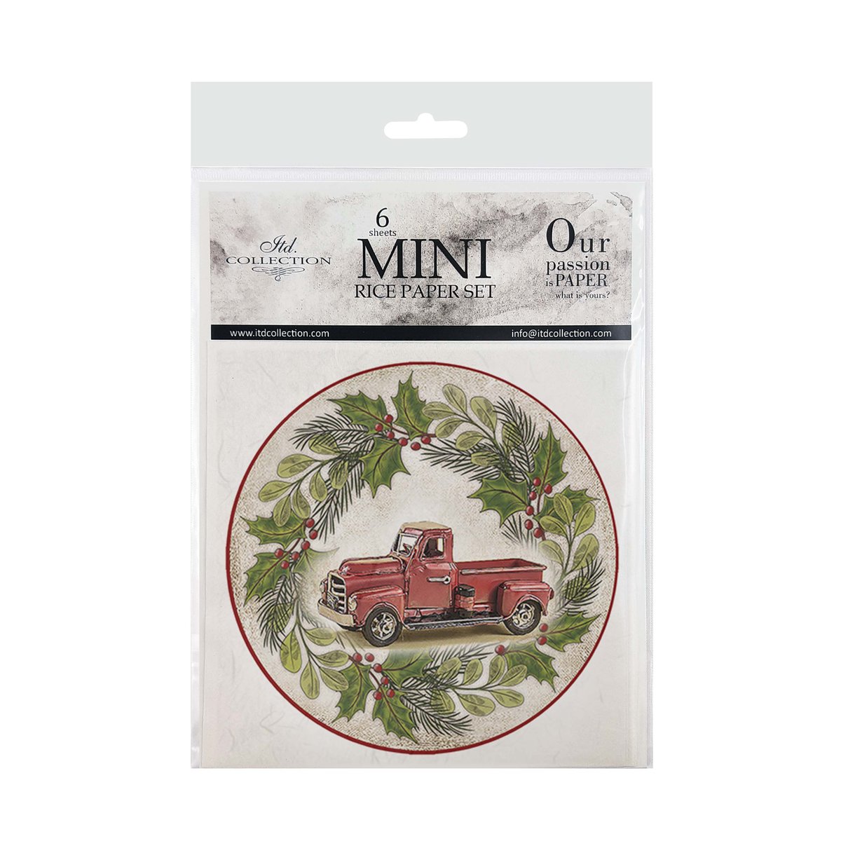 Zestaw papierów ryżowych ITD RSM044