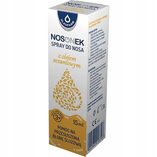 Oleofarm Nosonek spray do nosa z olejem sezamowym 15 ml 9099704