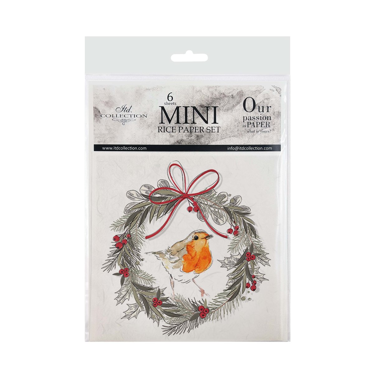 Zestaw papierów ryżowych ITD RSM043