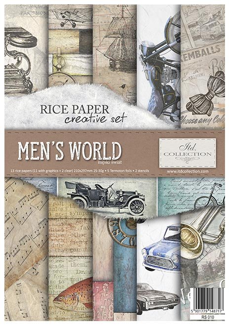 Zestaw kreatywny ITD RS010 Męski świat