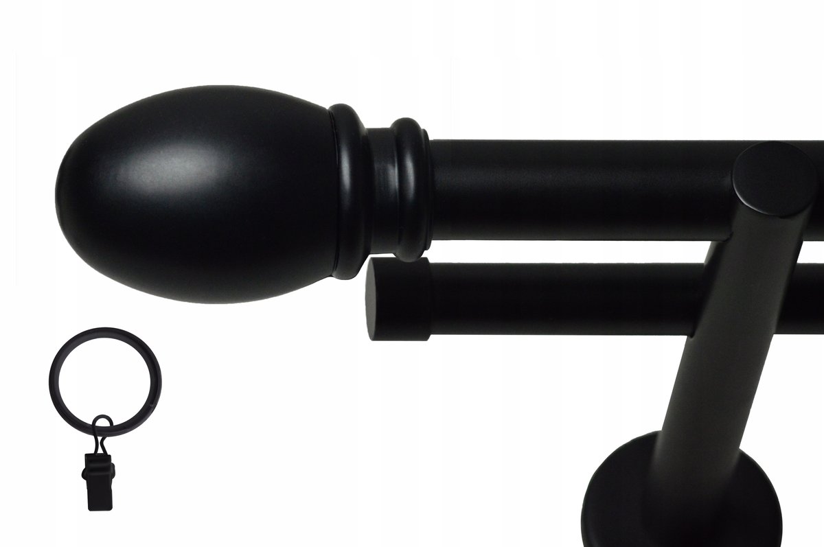 Karnisze Loft 25 Podwójny 300