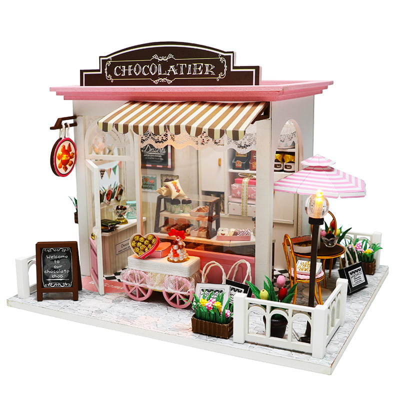 Miniaturowy domek Cukiernia za rogiem