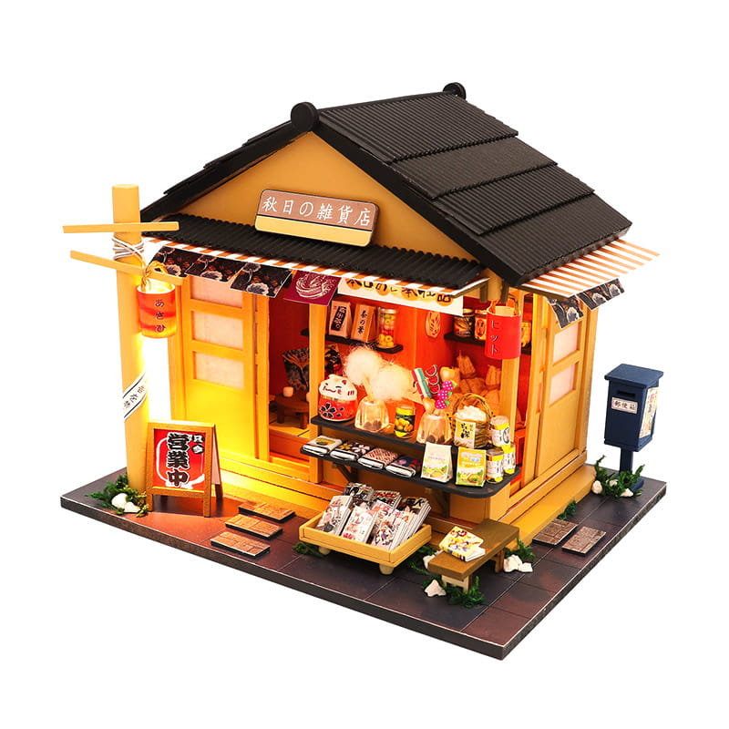 Habarri Habarri Miniaturowy domek Sklepik w Tokio M914