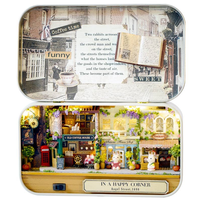 Habarri Miniaturowy domek Uliczka w Dorset 4005