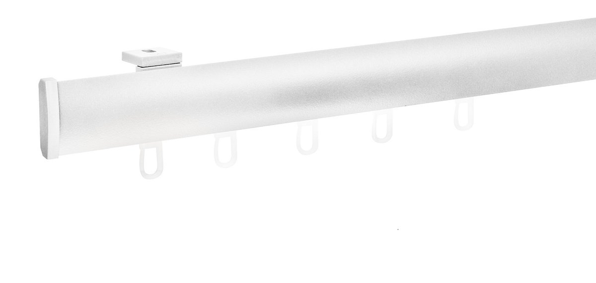 Karnisze Aluminiowe Szyna Classic Pojedynczy 640 Cm