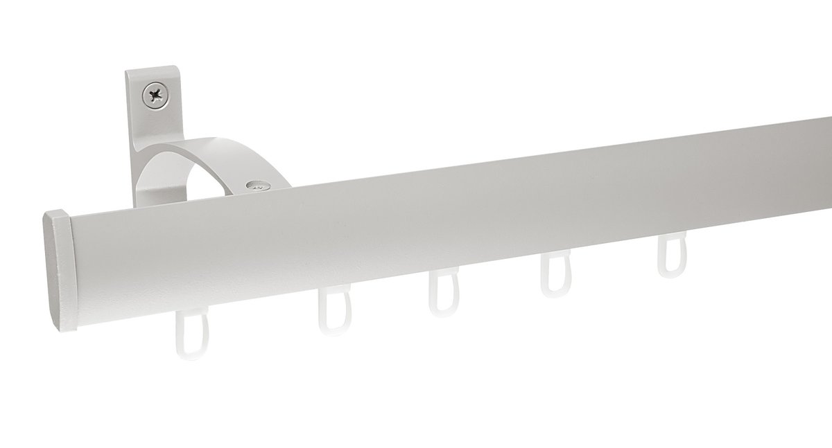 Karnisze Aluminiowe Szyna Classic Pojedynczy 660 Cm