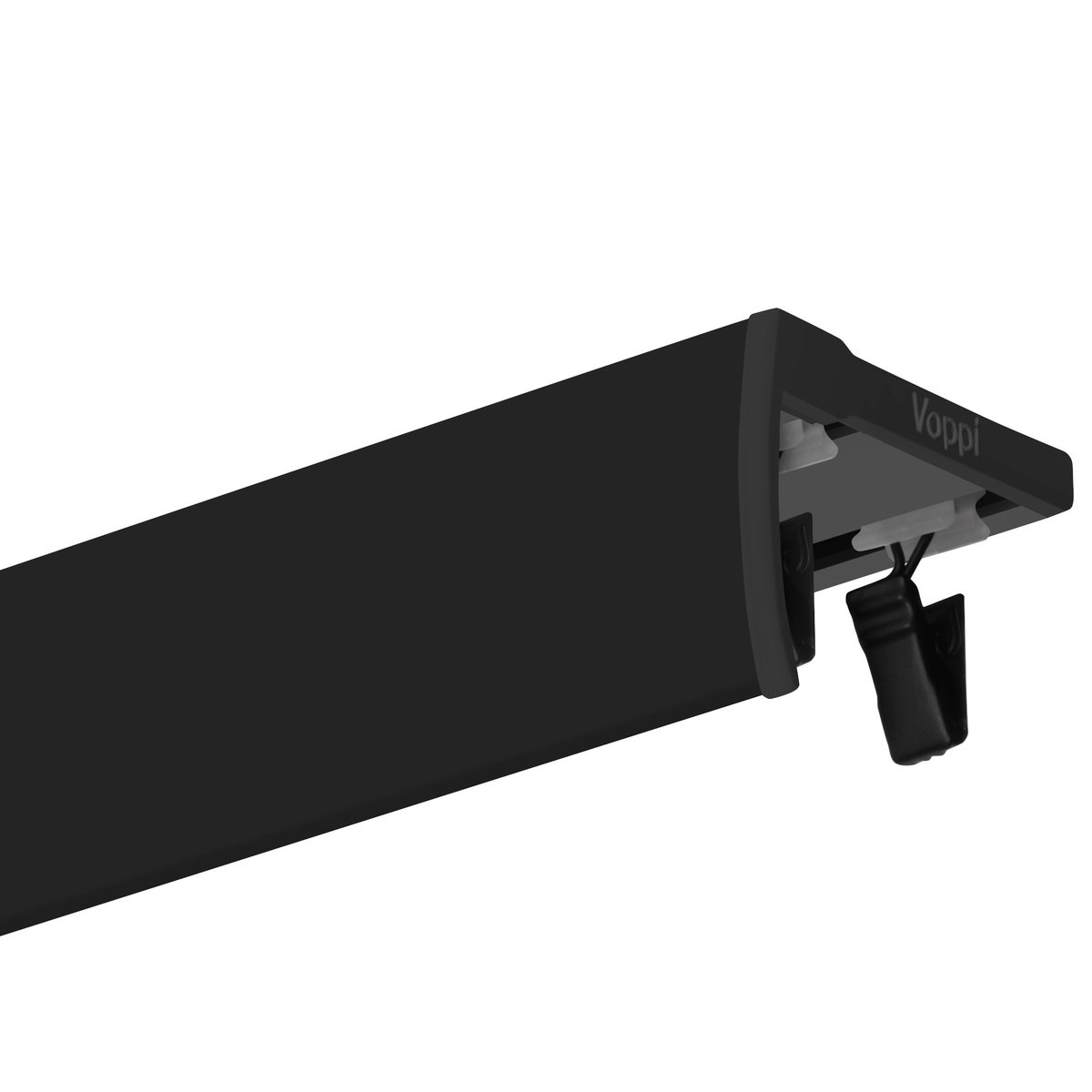 Szyna Sufitowa Small Alu + Osłona Alu Podw. 360 Cm