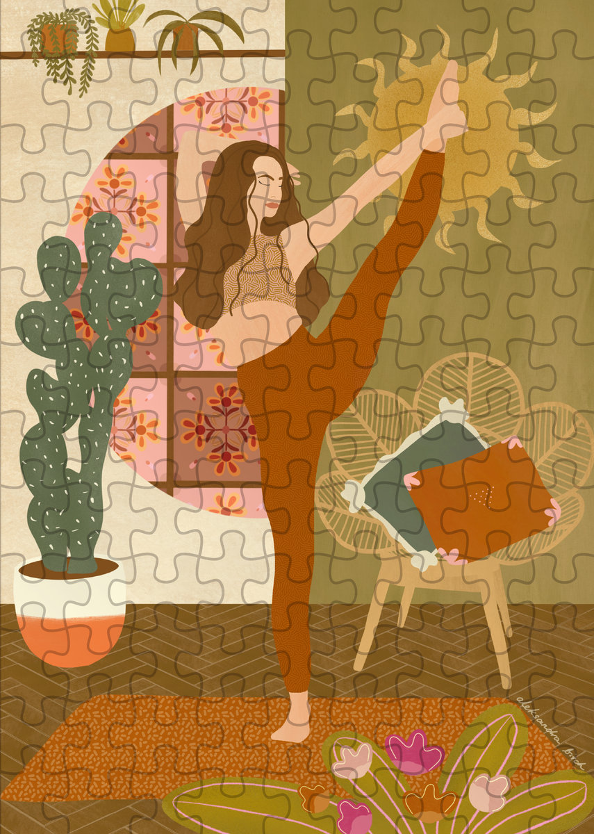 Puzzle Lift Me Up 1000 w ozdobnej tubie