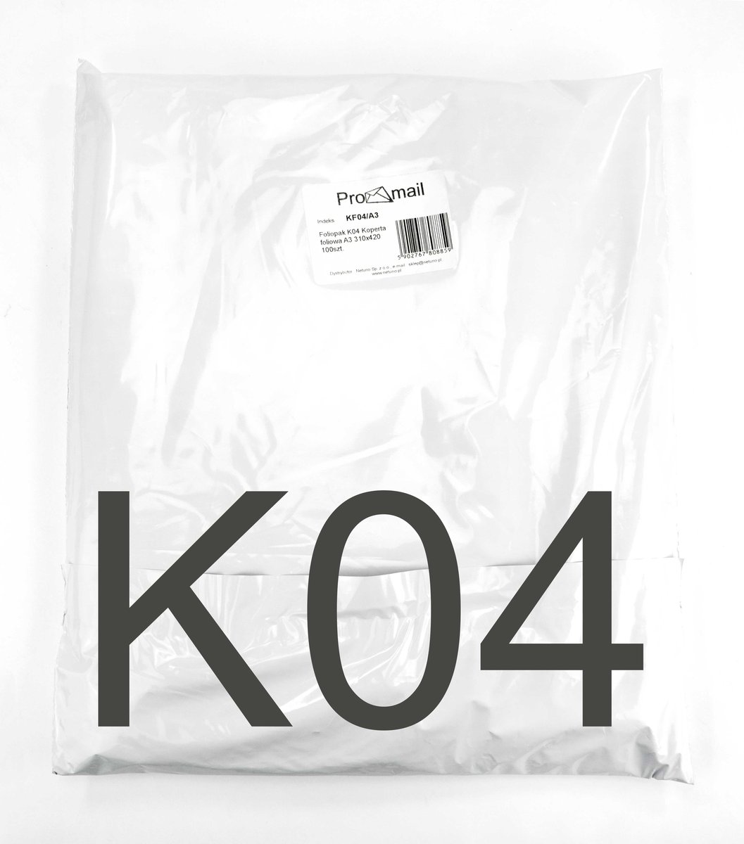 Foliopaki K04 Koperty foliowe A3 310x420mm 500szt.